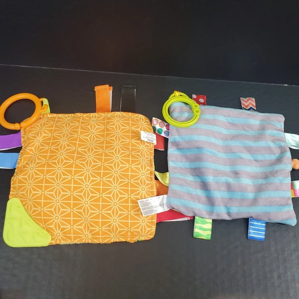 Soft Books And Sensory Toys Crinkle Peekaboo Baby Lot Of 8 Unisex Variety Bundle